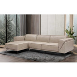 101205ANG Sofa Da hoặc Vải Mặt cắt