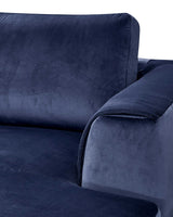 101579ANG Sofa Da hoặc Vải Mặt Cắt