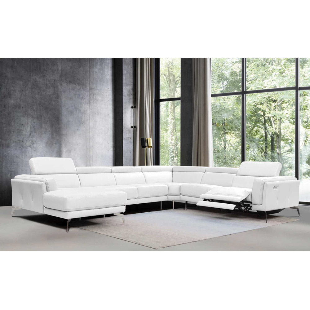 101889 Sofa Da hoặc Vải Mặt Cắt