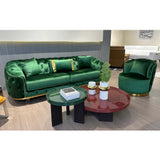 102127 Bộ Sofa Da Hoặc Vải