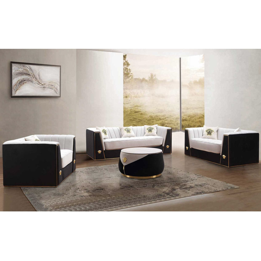 102201 Bộ Sofa Da Hoặc Vải 
