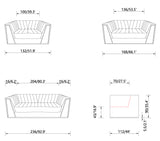 102201 Bộ Sofa Da Hoặc Vải 