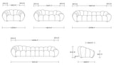1023112 Bộ Sofa Da Hoặc Vải 