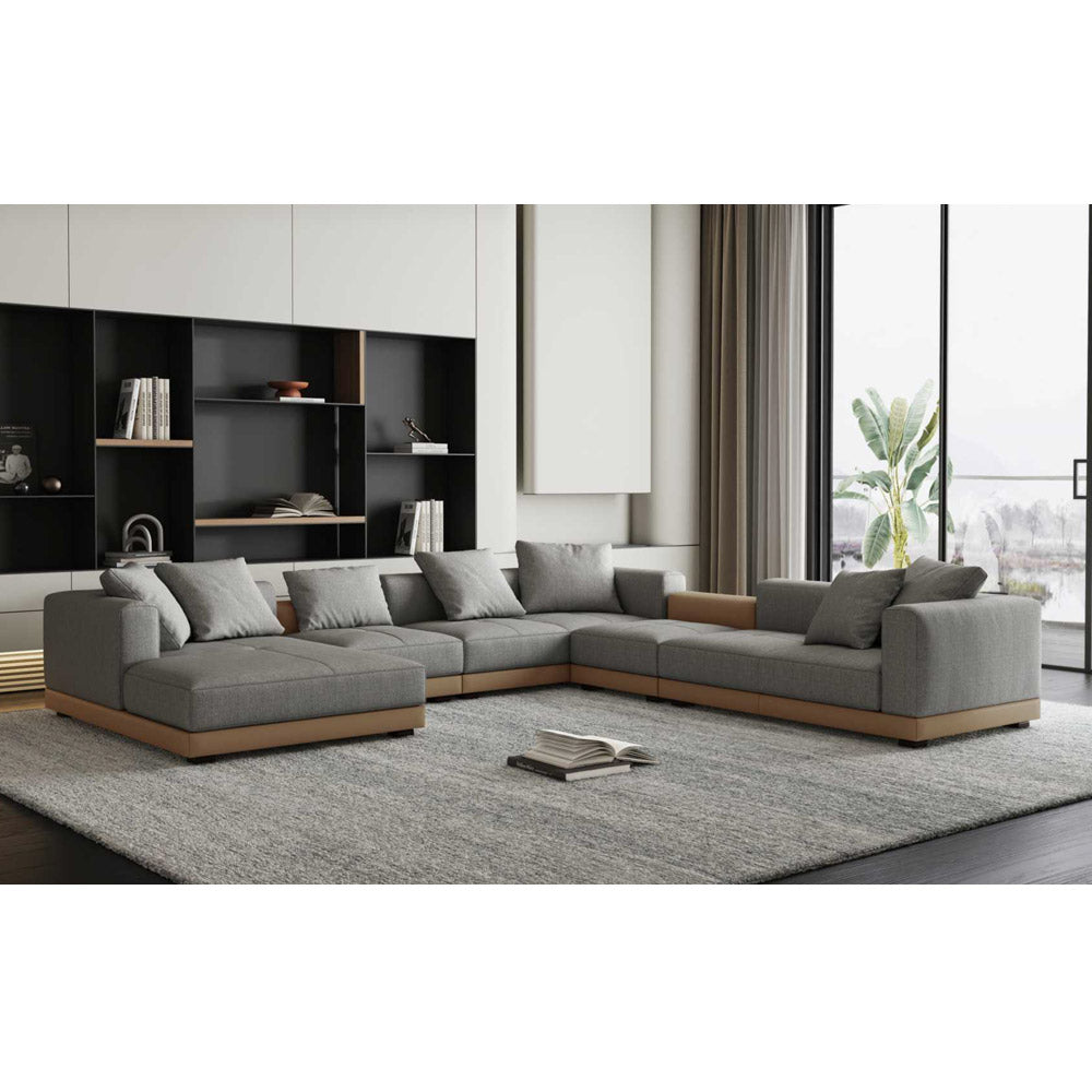 1023120 Bộ Sofa Da Hoặc Vải 
