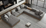 1023120 Bộ Sofa Da Hoặc Vải 