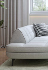 1023126 Leather or Fabric Sofa Sectional - Isingtec