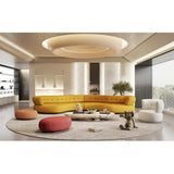 1023130 Leather or Fabric Sofa Sectional - Isingtec