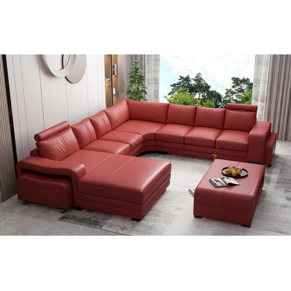 103130 Mặt cắt sofa da hoặc vải 