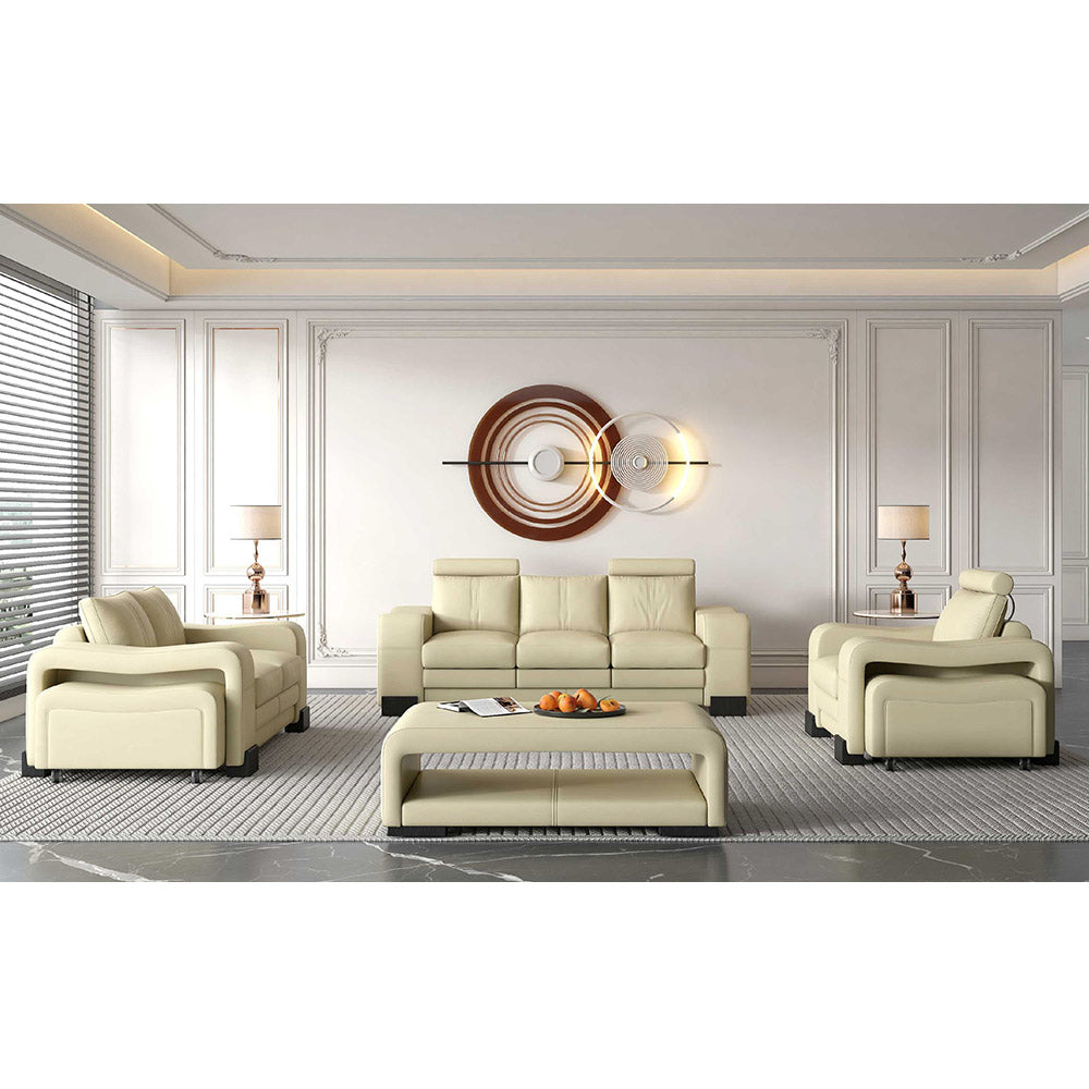 103339 Bộ Sofa Da Hoặc Vải 