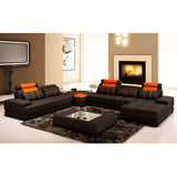 105005D Mặt cắt sofa da hoặc vải