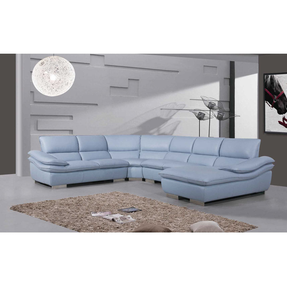 10782C Sofa Da hoặc Vải Mặt Cắt