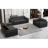108020 Bộ Sofa Da Hoặc Vải 