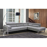 10808ANG Sofa Da hoặc Vải Mặt Cắt