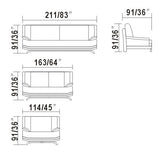 109250 Bộ Sofa Da Hoặc Vải 