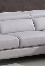 10965 Sofa Da hoặc Vải Mặt Cắt