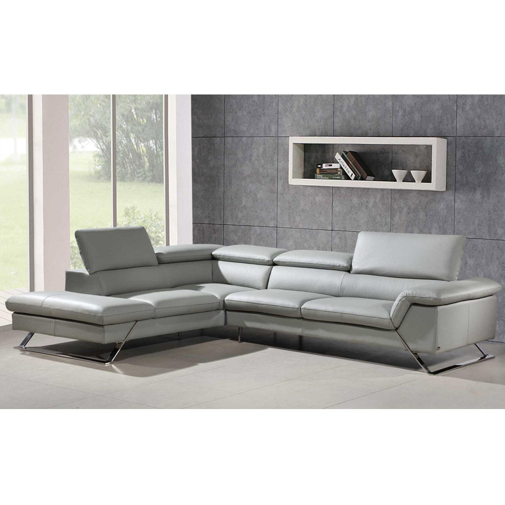 10993 Sofa Da hoặc Vải Mặt Cắt