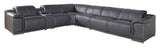 10M2235 Sofa Da Hoặc Vải Mặt Cắt