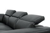 MI-122520 Italian Leather Sofa Sectional - 6Pcs - (3 POWERS)