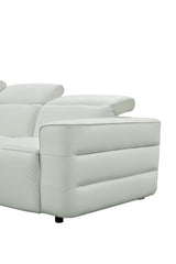 MI-122520 Italian Leather Sofa Sectional - 6Pcs - (3 POWERS)