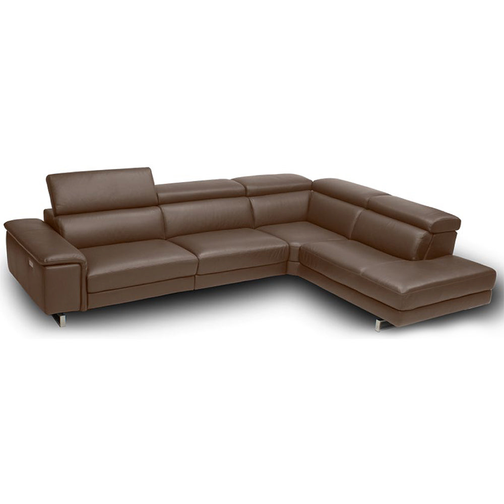 Aurelia - Sofa da Deltasalotti Italia Mặt cắt 