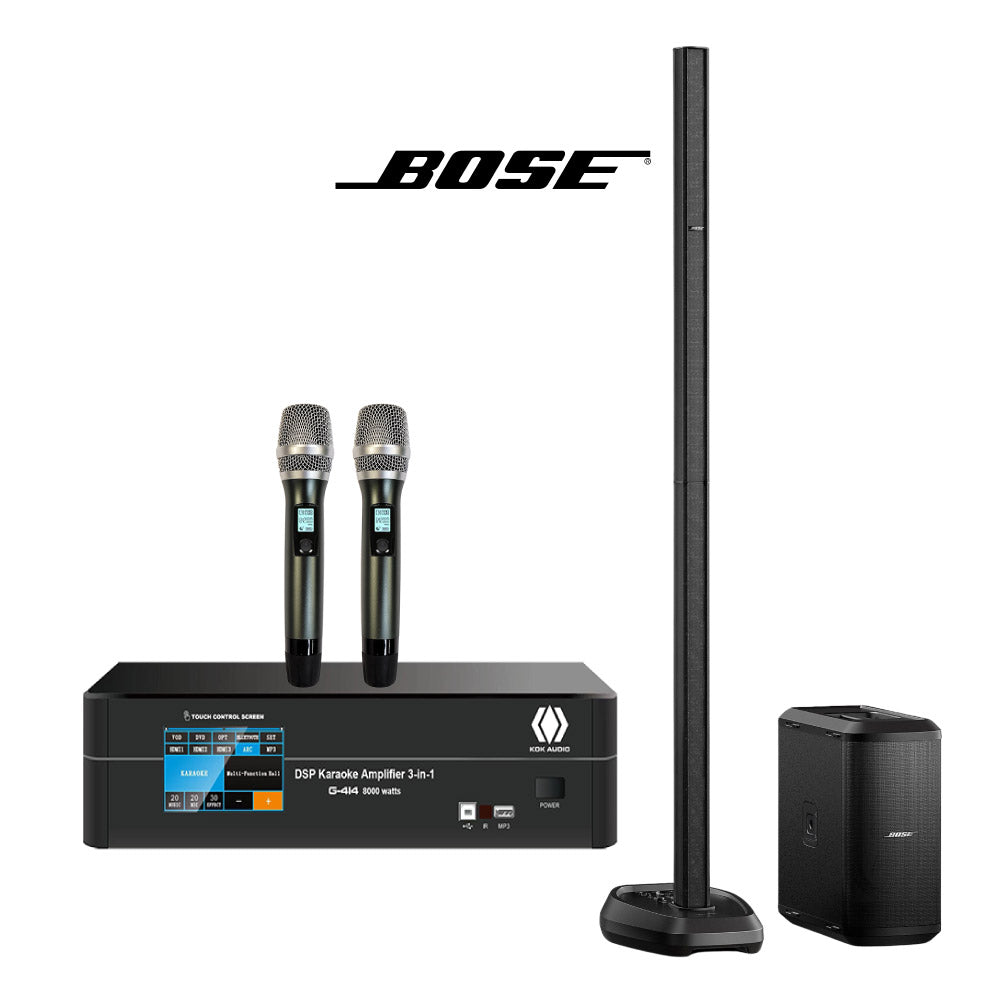 8000-Watt Bose L1 Pro32 Sub1 + G414 Karaoke Package