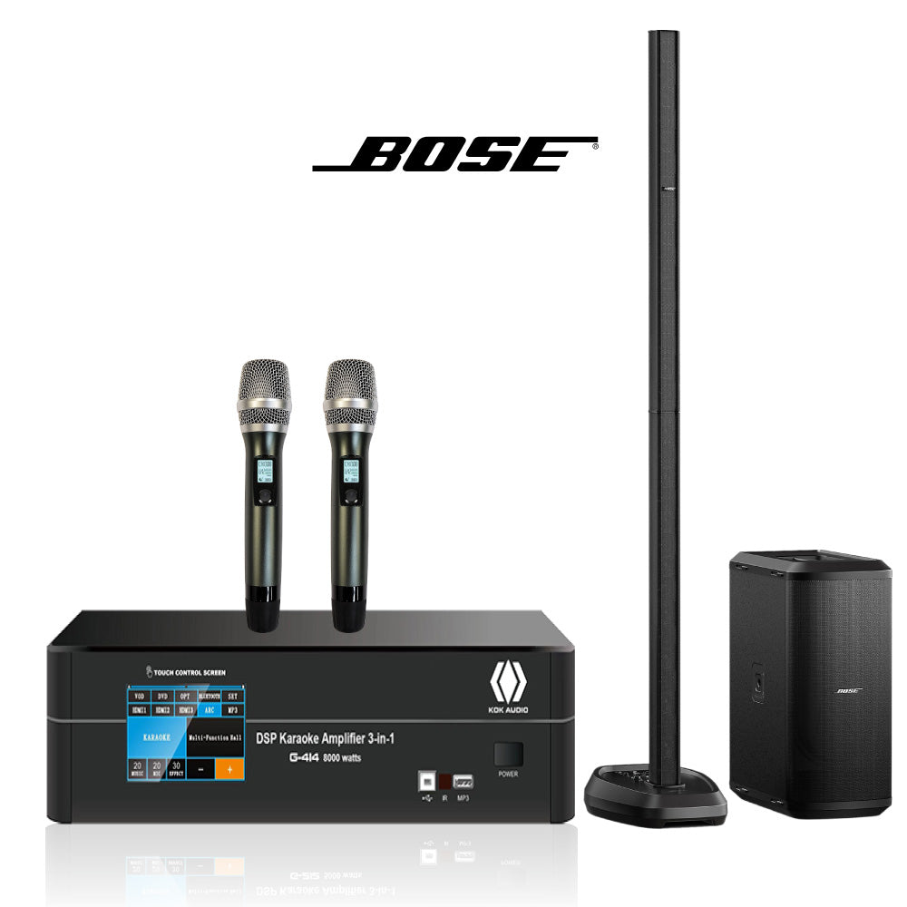 8000-Watt Bose L1 Pro32 Sub2 G-414Karaoke Package