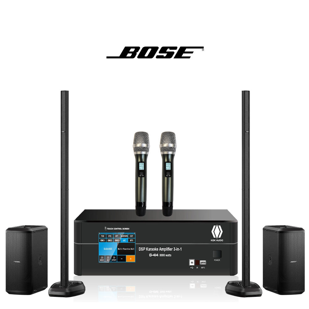 8000-Watt Bose L1 Pro32 Sub2 G-414Karaoke Package (2 Speakers)