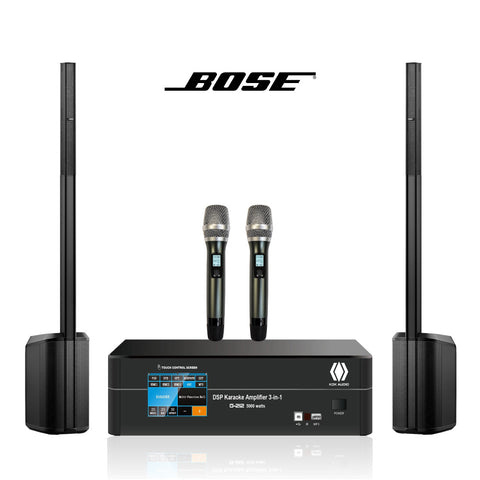 5000 Watt Bose L1 Pro8 Karaoke Package (2 Speakers)