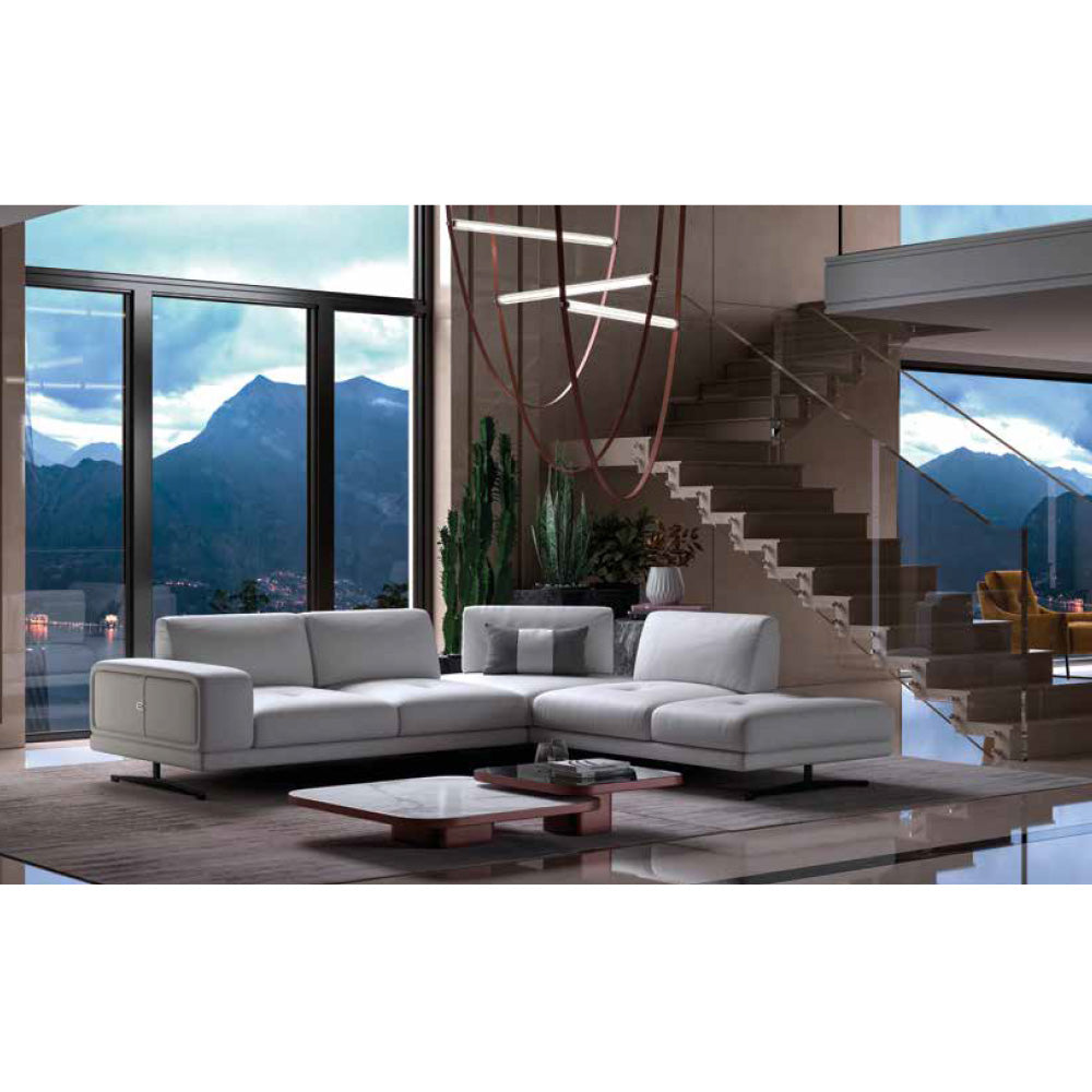 Sofa da Ý Estro Spazio Mặt cắt 