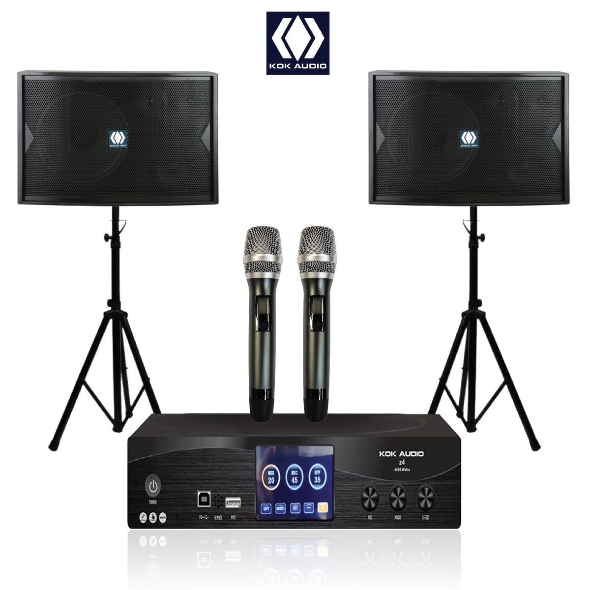 Bộ Karaoke KoK Audio Spot 4000W + Z4
