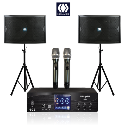 4000 Watt KoK Audio Spot + Z4 Karaoke Package