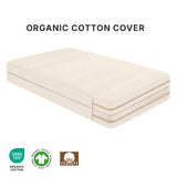12-Inch Kim Sơn Organic Latex Super Firm Mattress Topper with a Zippered Organic Cotton