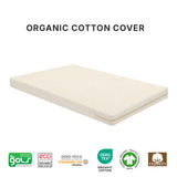 3" Kim Sơn Oraganic Latex Super Firm Mattress Topper with a Zippered Organic Cotton Cover