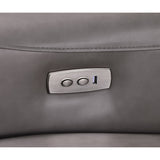 MI-121235 Italian Leather Sofa Sectional - 5Pcs