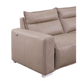 MI-121235 Italian Leather Sofa Sectional - 5Pcs