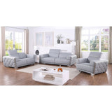 MI-121245 Italian Leather Sofa Set