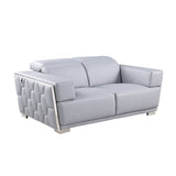 MI-121245 Italian Leather Sofa Set