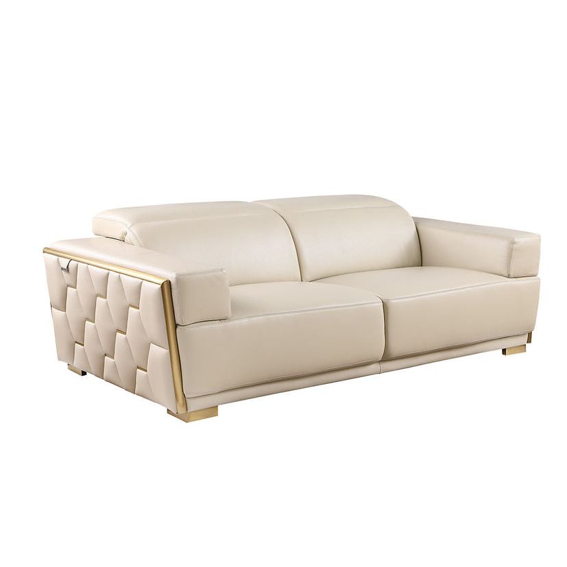 MI-121245 Italian Leather Sofa Set
