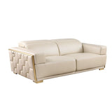 MI-121245 Italian Leather Sofa Set