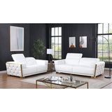 MI-121245 Italian Leather Sofa Set