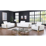 MI-121245 Italian Leather Sofa Set