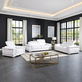 MI-121250 Italian Leather Sofa Set