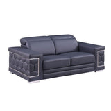 MI-121250 Italian Leather Sofa Set