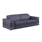 MI-121250 Italian Leather Sofa Set