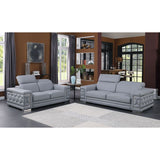 MI-121250 Italian Leather Sofa Set