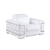 MI-121250 Italian Leather Sofa Set