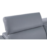 MI-121255 Italian Leather Sofa Sectional - 4Pcs