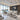 MI-121850 Italian Leather Sofa Sectional - 4Pcs - Grey