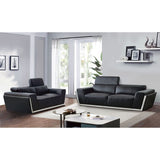 MI-128010 Italian Leather Sofa Set