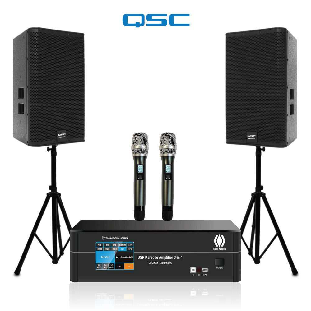 Gói Karaoke QSC E112 8000 Watt 